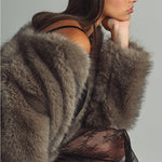 Miou Muse | Lottie Faux Fur Jacket | Sweetest Stitch Boutique Richmond