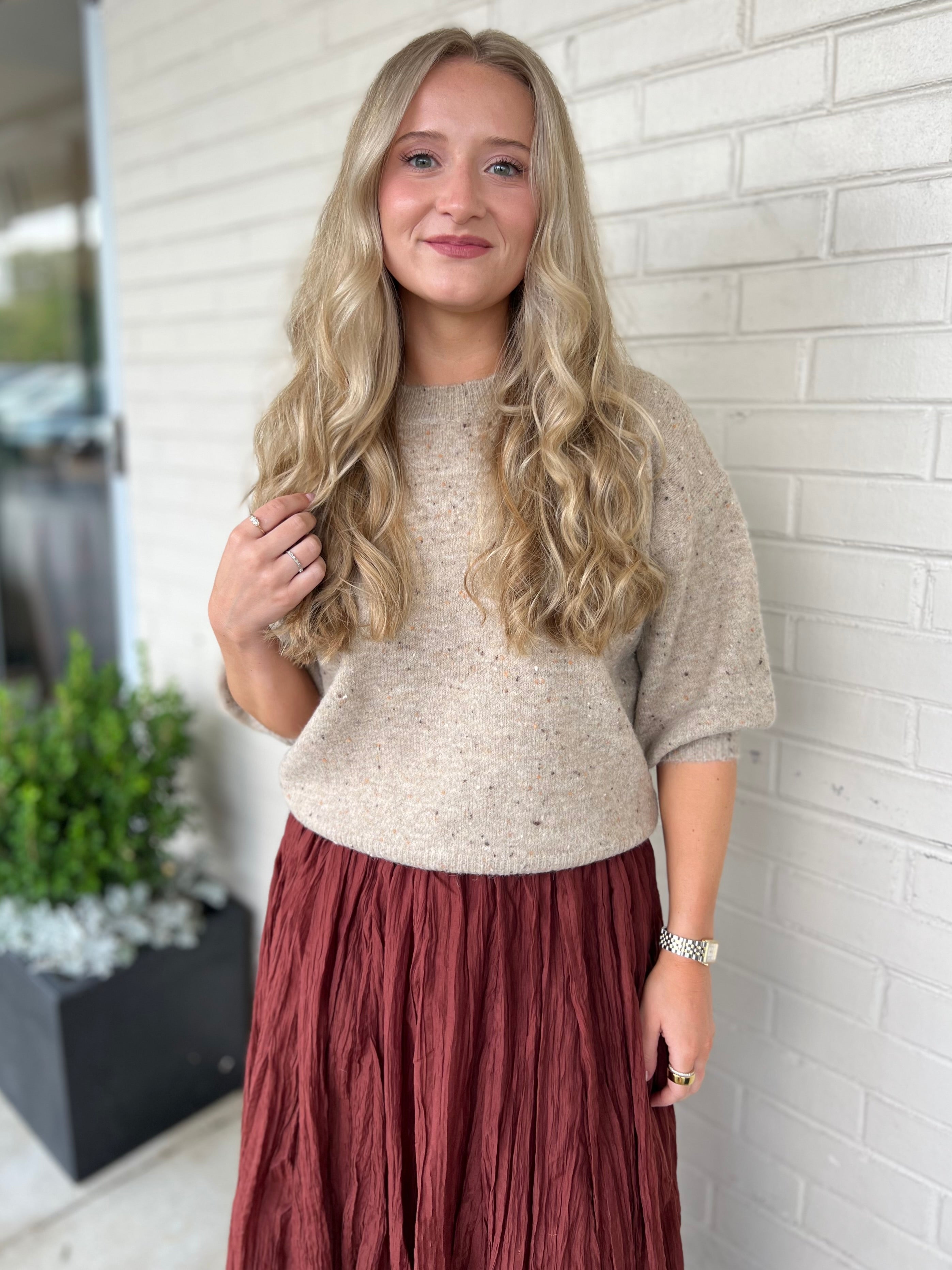 ASTR the Label | Colette Short Sleeve Sweater | Sweetest Stitch