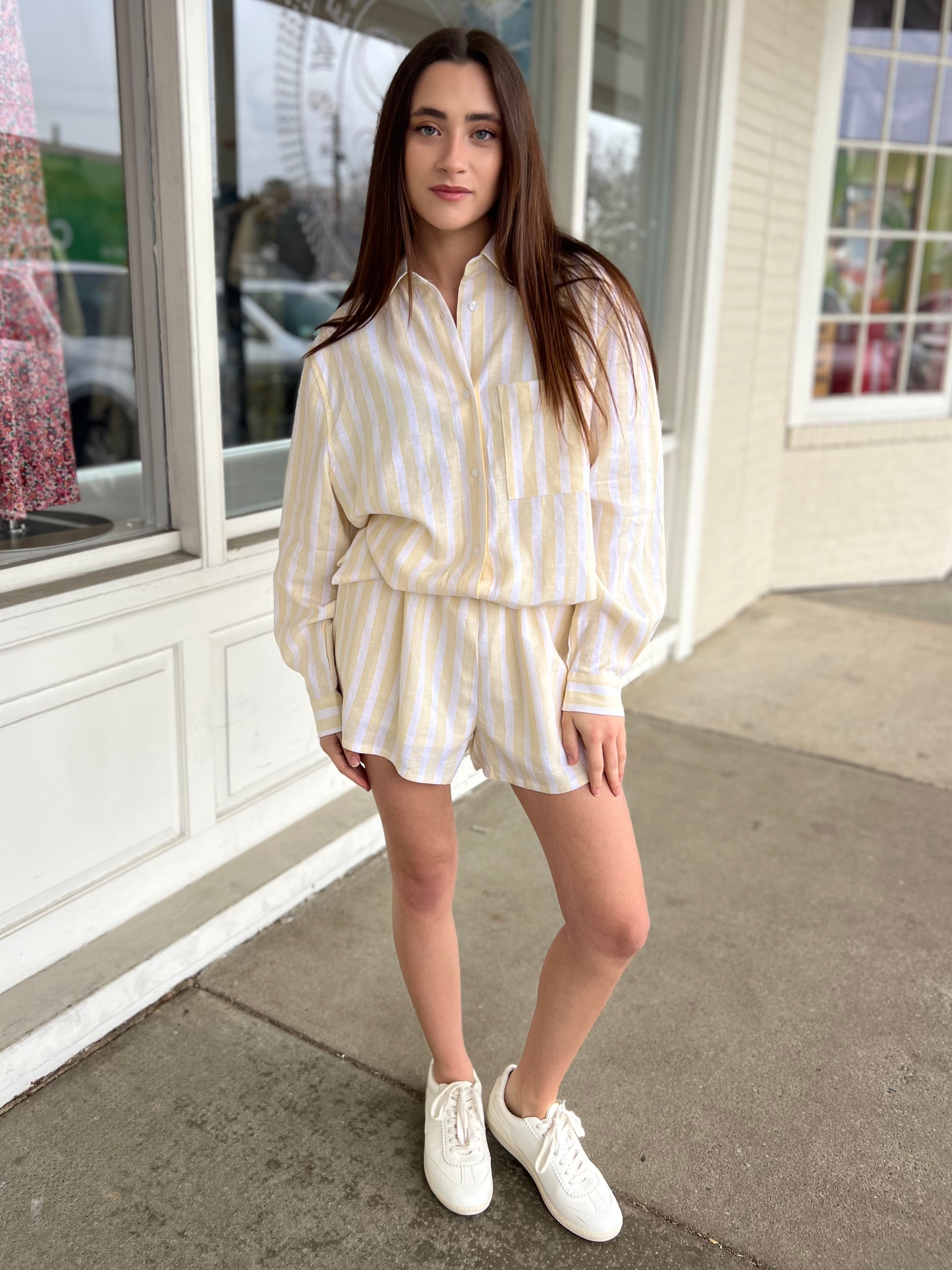 By Together | Salvador Striped Shorts | Sweetest Stitch