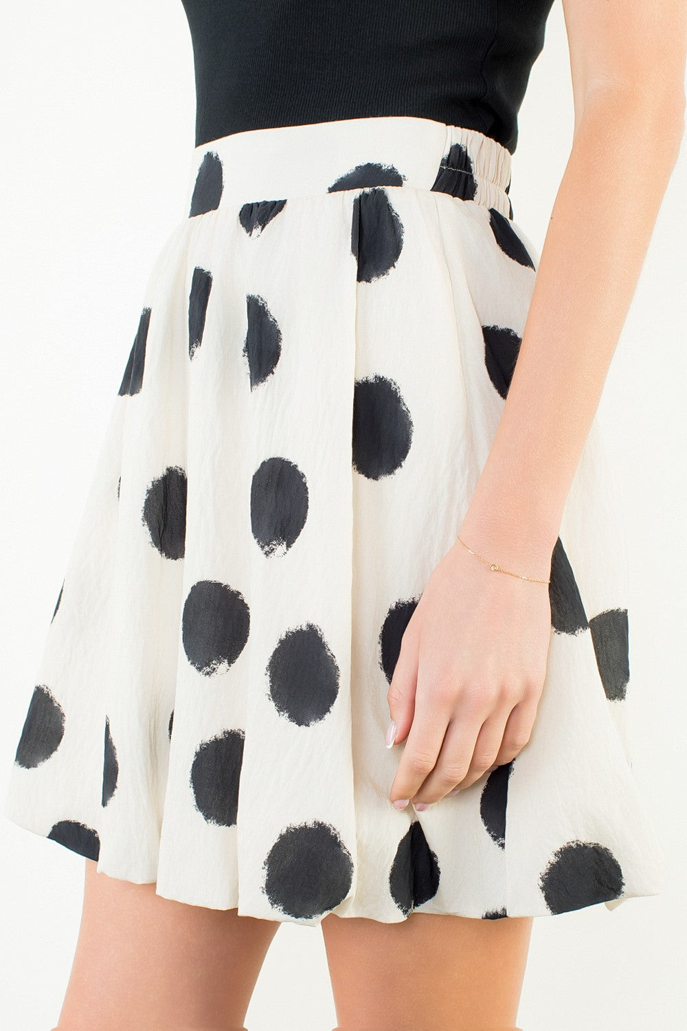 THML | Molly Polka Dot Mini Skirt | Sweetest Stitch Boutique Richmond