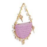 Isla Shells Straw Handbag