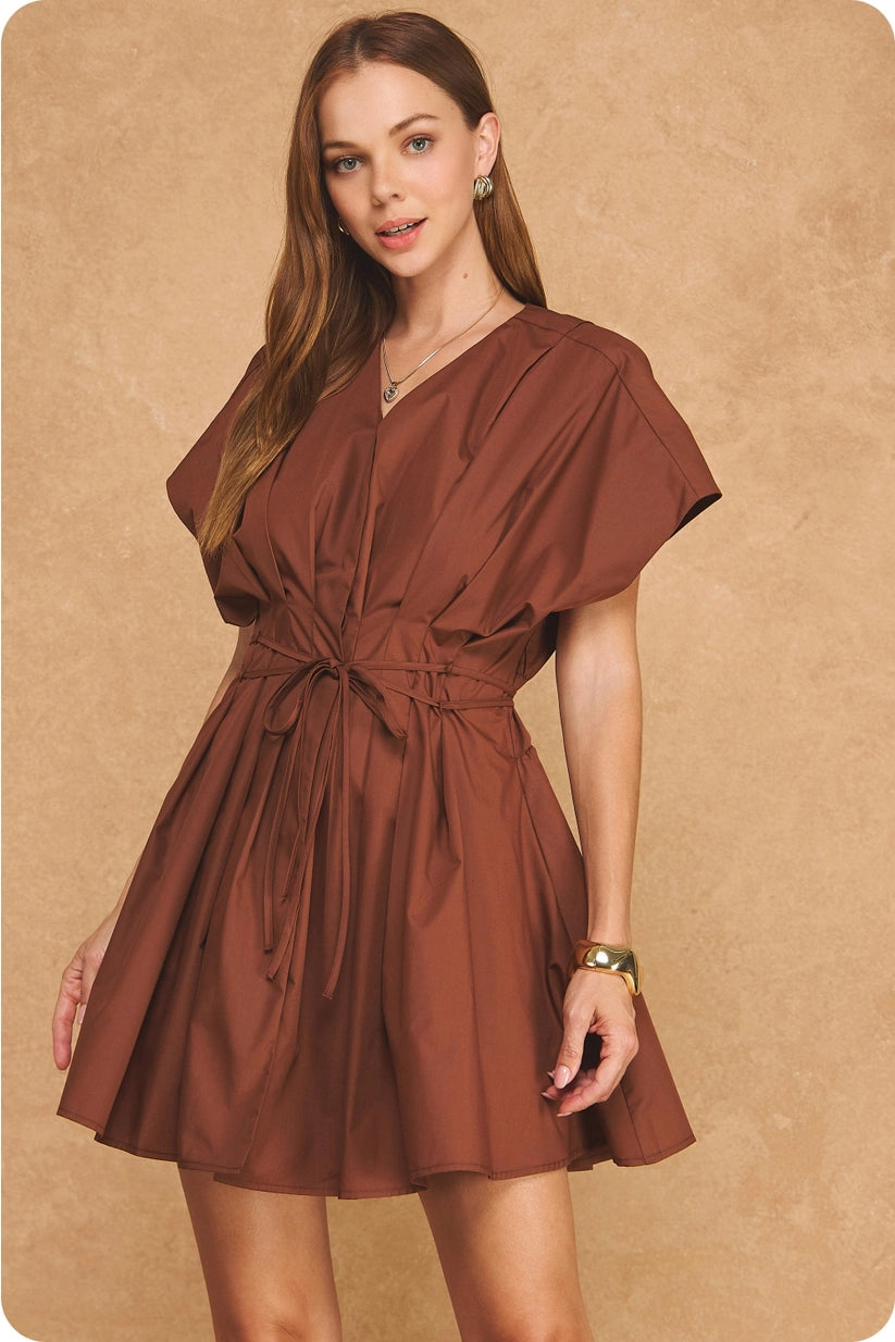Strut & Bolt | Stacey V-Neck Mini Dress | Sweetest Stitch Boutique RVA
