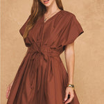 Strut & Bolt | Stacey V-Neck Mini Dress | Sweetest Stitch Boutique RVA
