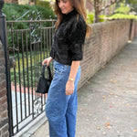 Current Air | Paige Short Sleeve Sweater | Sweetest Stitch Boutique