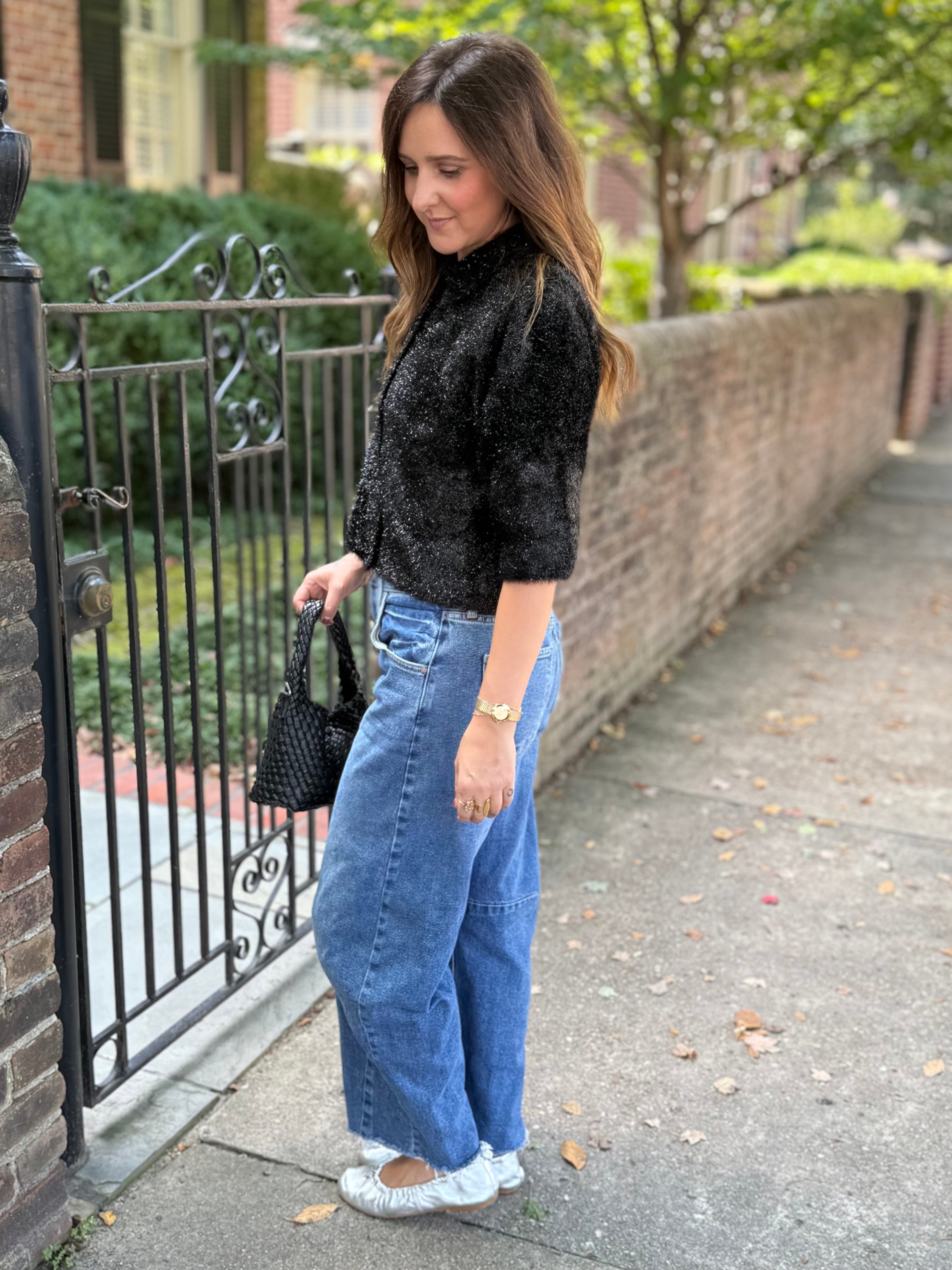 Current Air | Paige Short Sleeve Sweater | Sweetest Stitch Boutique