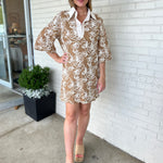Lalavon | Brooklyn Embroidered Mini Dress | Sweetest Stitch Boutique