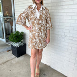 Lalavon | Brooklyn Embroidered Mini Dress | Sweetest Stitch Boutique