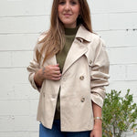 Aaron & Amber | Maggie Short Trench Jacket | Sweetest Stitch