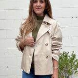 Aaron & Amber | Maggie Short Trench Jacket | Sweetest Stitch