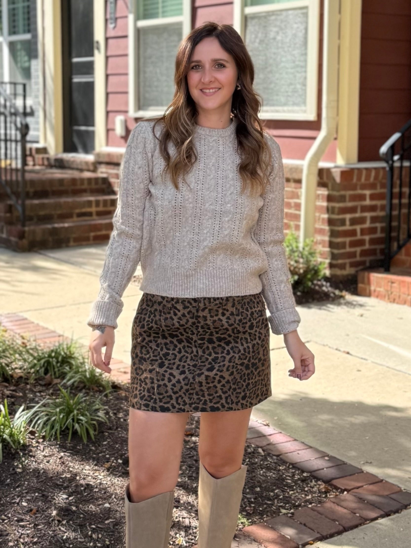 Dress Forum | Alice Cable Knit Sweater | Sweetest Stitch Boutique