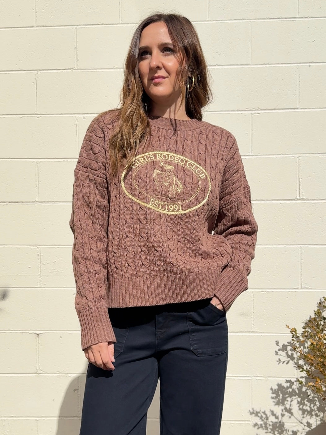 Bailey Rose | Macy Cable Knit Sweater | Sweetest Stitch Boutique