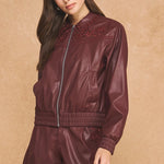 Strut & Bolt | Lisa Faux Leather Jacket | Sweetest Stitch Boutique RVA