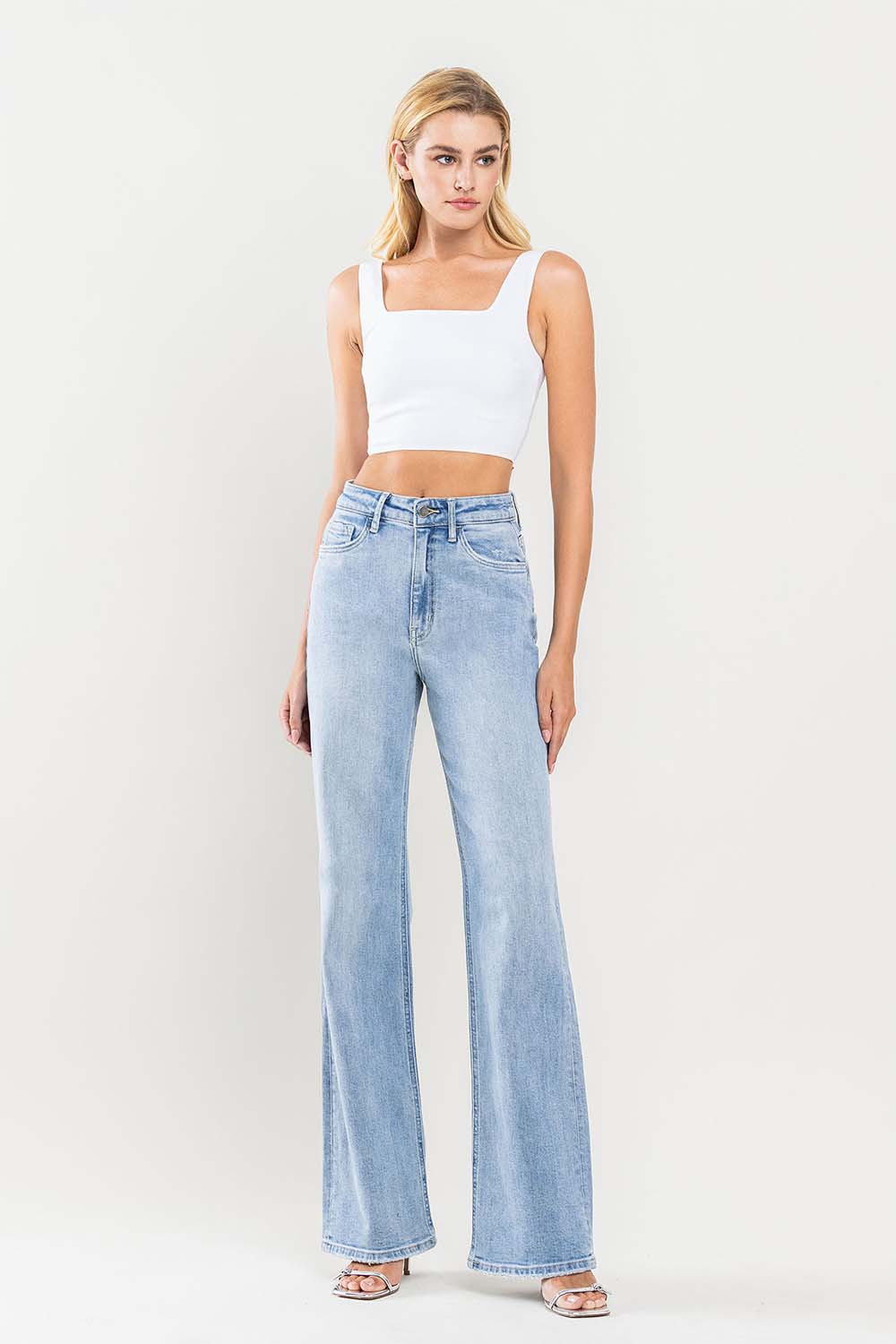 Flying Monkey | 90s Flare Jeans Light | Sweetest Stitch Boutique