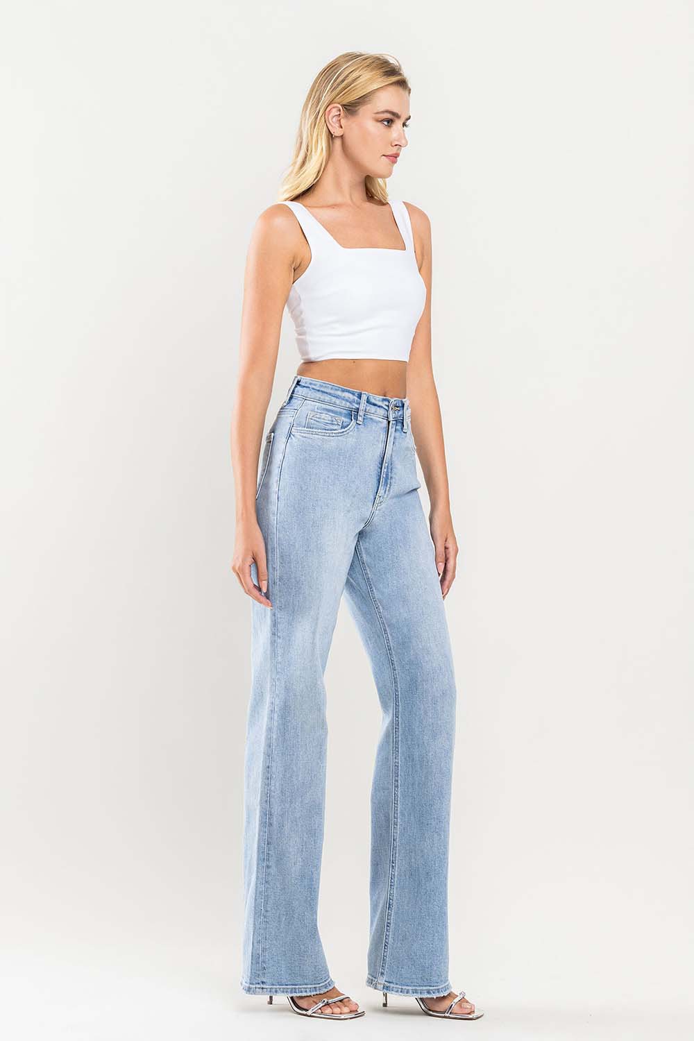 Flying Monkey | 90s Flare Jeans Light | Sweetest Stitch Boutique