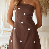 Sundayup | Hannah Polka Dot Mini Dress | Sweetest Stitch Boutique 