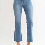 Just Black Denim | Charlotte Cropped Flare Jeans | Sweetest Stitch