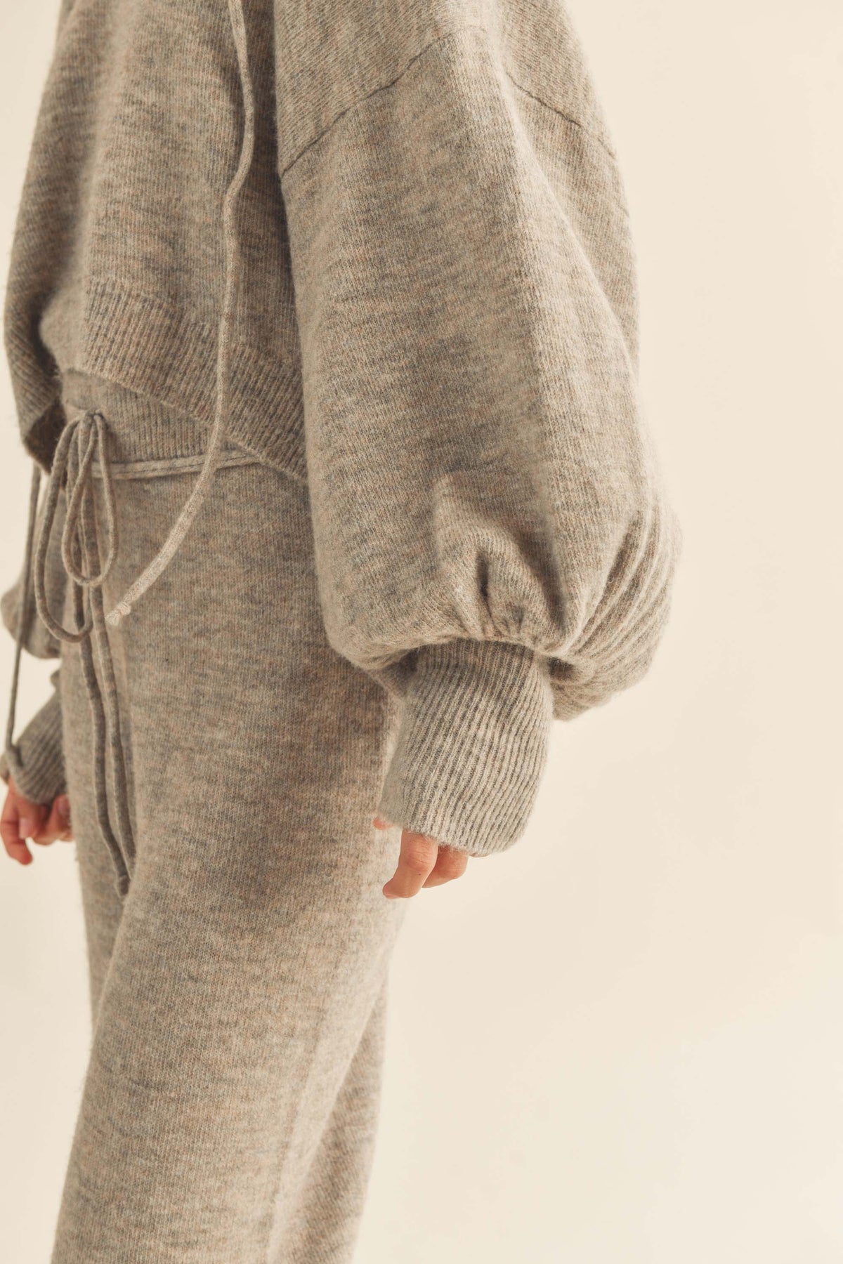 Miou Muse | Hooded Knit Sweater | Sweetest Stitch Online Boutique