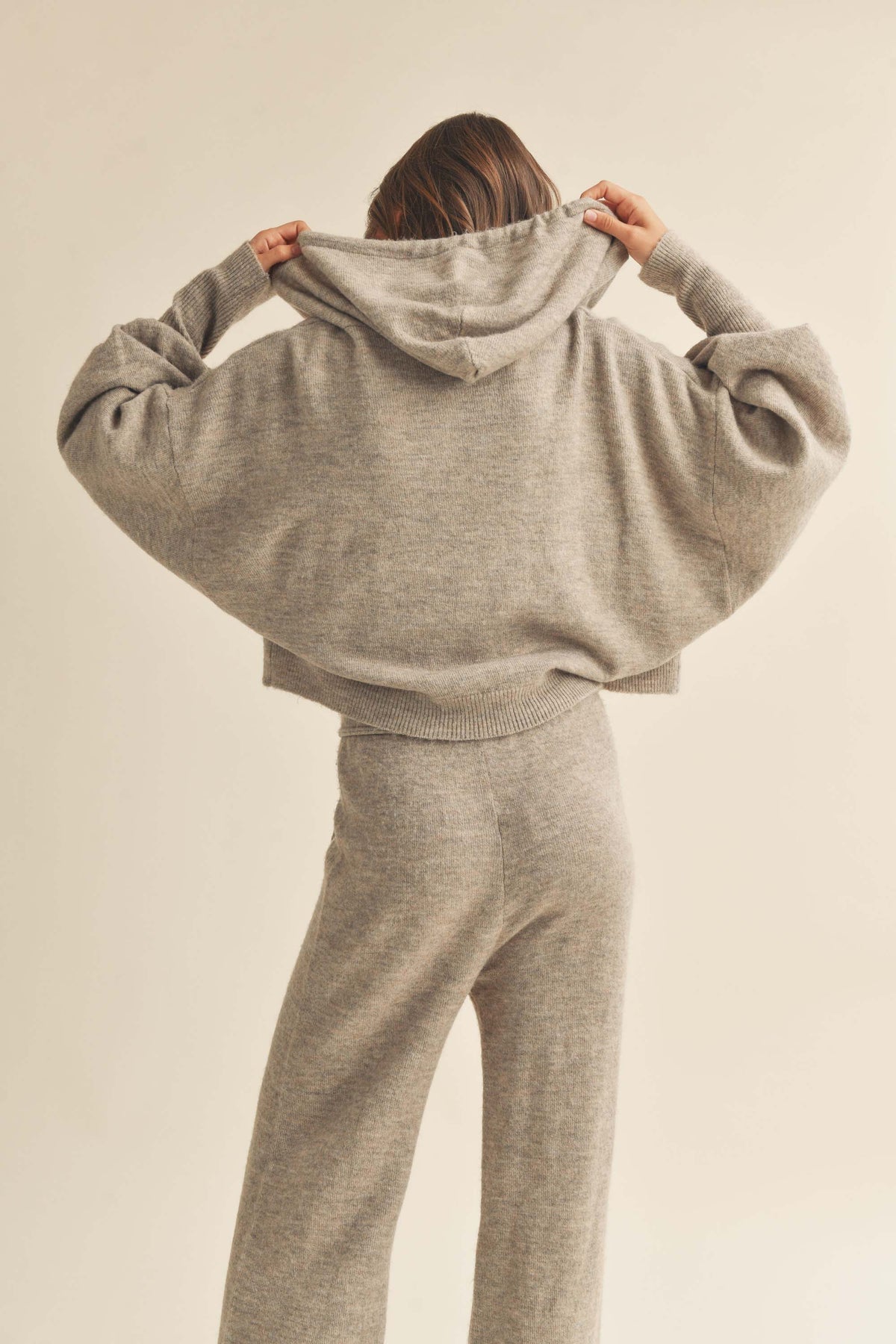 Miou Muse | Hooded Knit Sweater | Sweetest Stitch Online Boutique