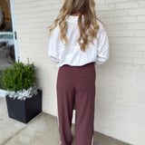Z Supply | Saunder Track Pant Sandalwood | Sweetest Stitch Boutique