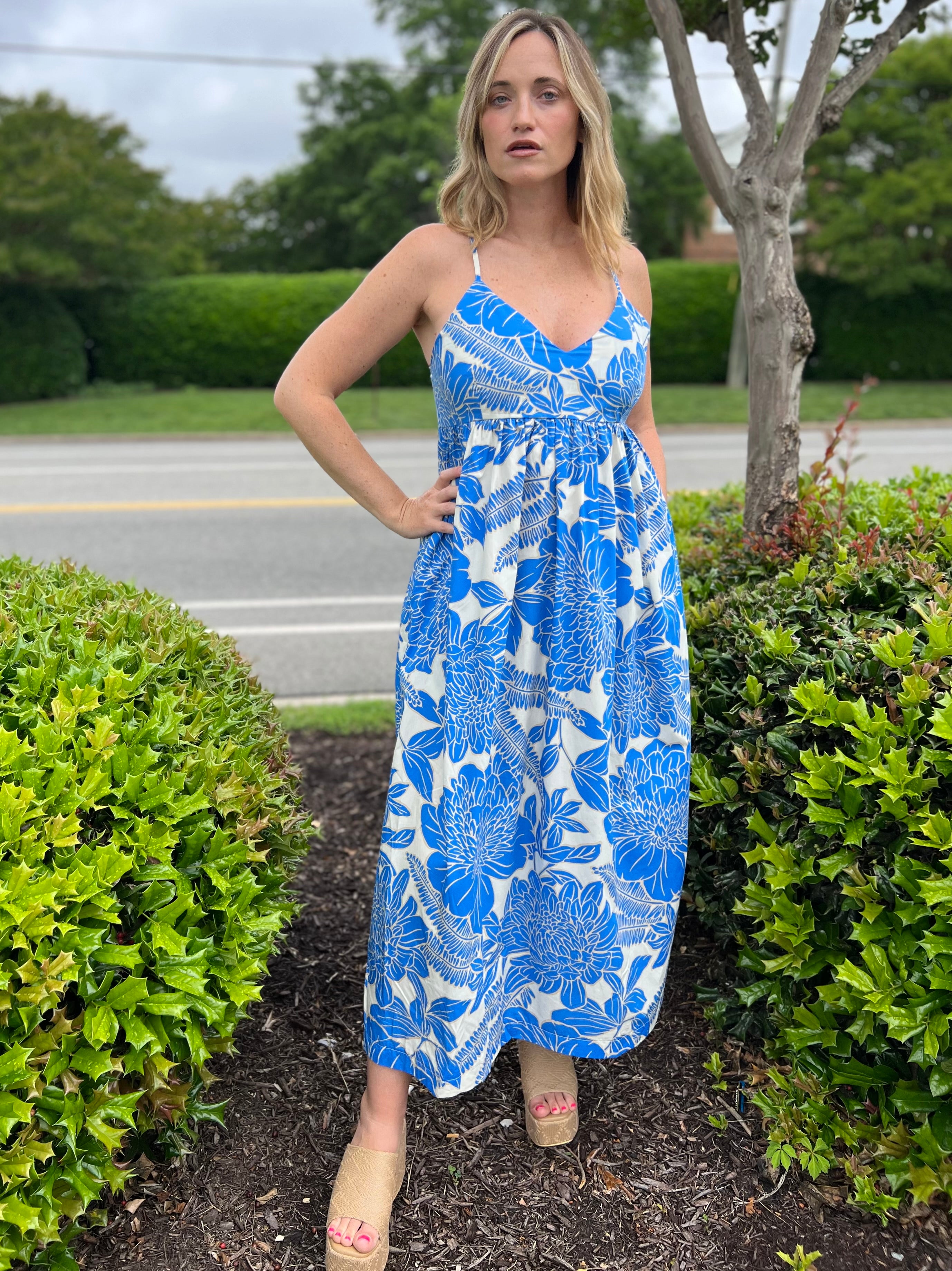 Olivaceous | Ashton Floral Maxi Dress | Sweetest Stitch Boutique