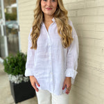 Olivaceous | Brenda Button Up Top | Sweetest Stitch Boutique