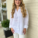 Olivaceous | Brenda Button Up Top | Sweetest Stitch Boutique