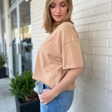 Grade & Gather | Meg Cropped Tee | Sweetest Stitch 
