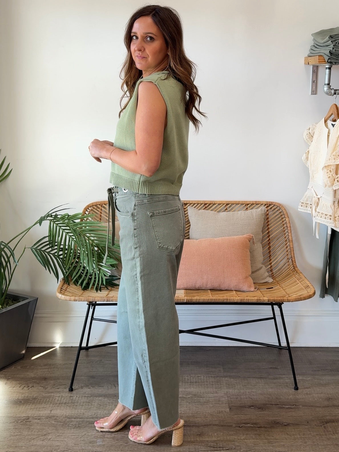 Flying Monkey | Aubrey Barrel Leg Jeans | Sweetest Stitch Boutique