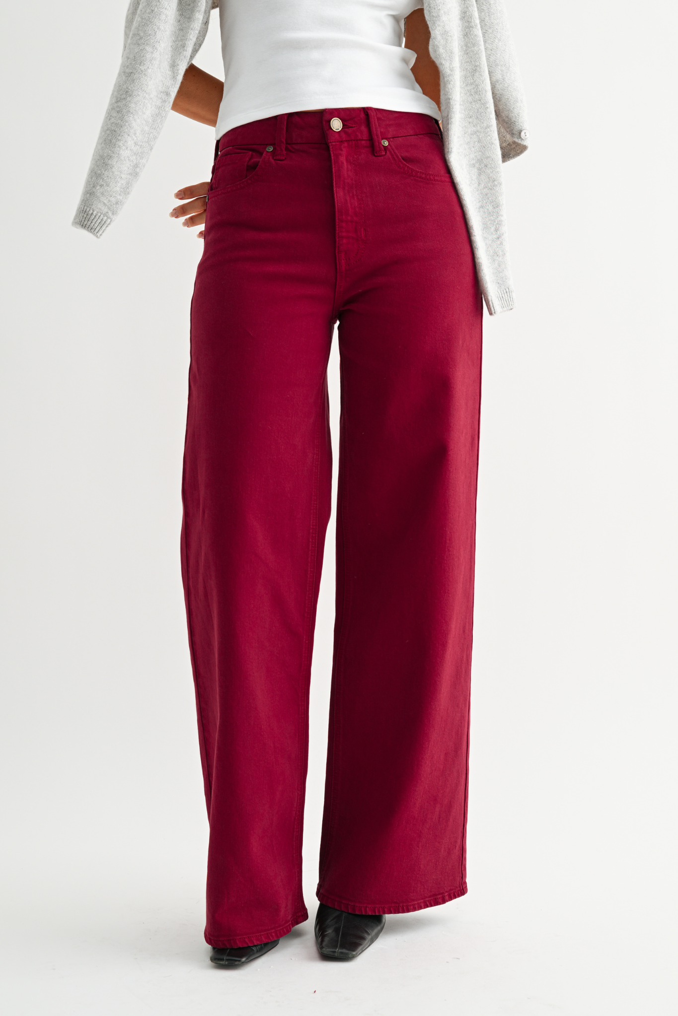 Just Black Denim | Brooklyn Wide Leg Jeans | Sweetest Stitch