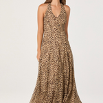 ASTR The Label | Myra V-Neck Halter Maxi Dress | Sweetest Stitch