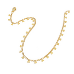 Brenda Grands | 18K Gold Lined Heart Choker | Sweetest Stitch
