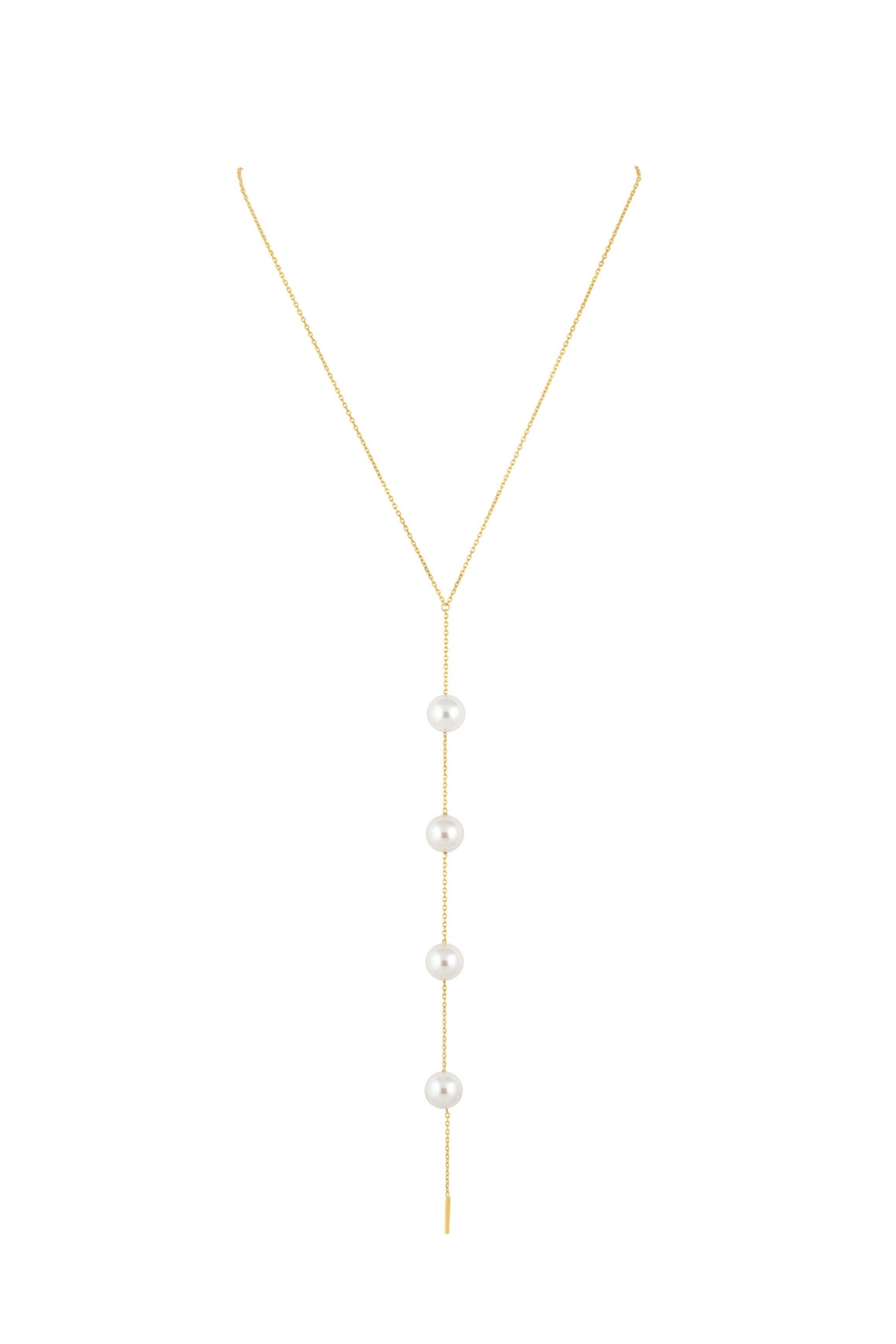 Sahira Jewelry | Cindy Pearl Lariat | Sweetest Stitch Boutique