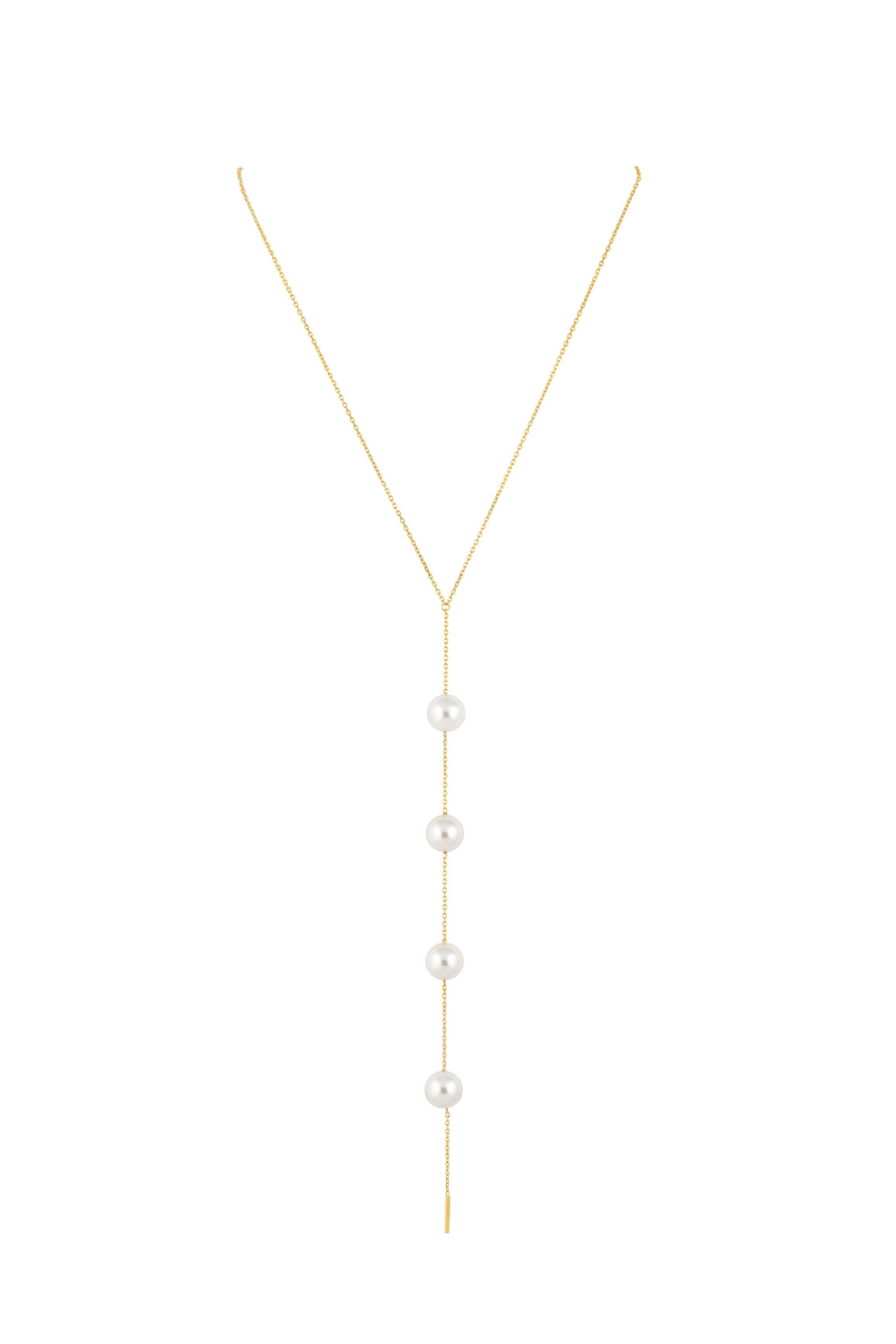 Sahira Jewelry | Cindy Pearl Lariat | Sweetest Stitch Boutique