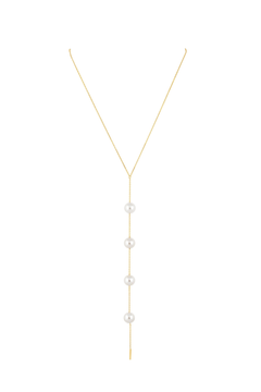 Sahira Jewelry | Cindy Pearl Lariat | Sweetest Stitch Boutique