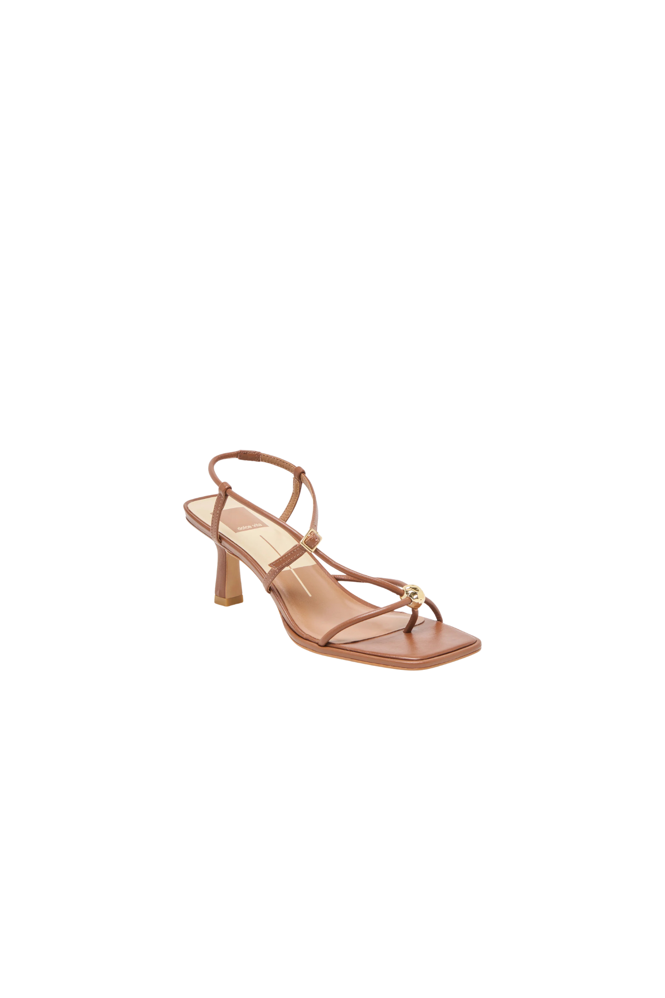 Dolce Vita | Mylee Heels - Cognac Leather | Sweetest Stitch Boutique