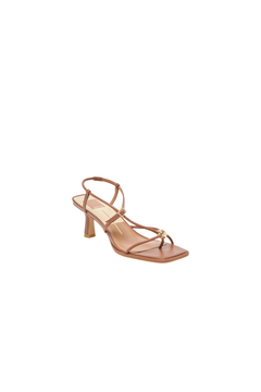 Dolce Vita | Mylee Heels - Cognac Leather | Sweetest Stitch Boutique