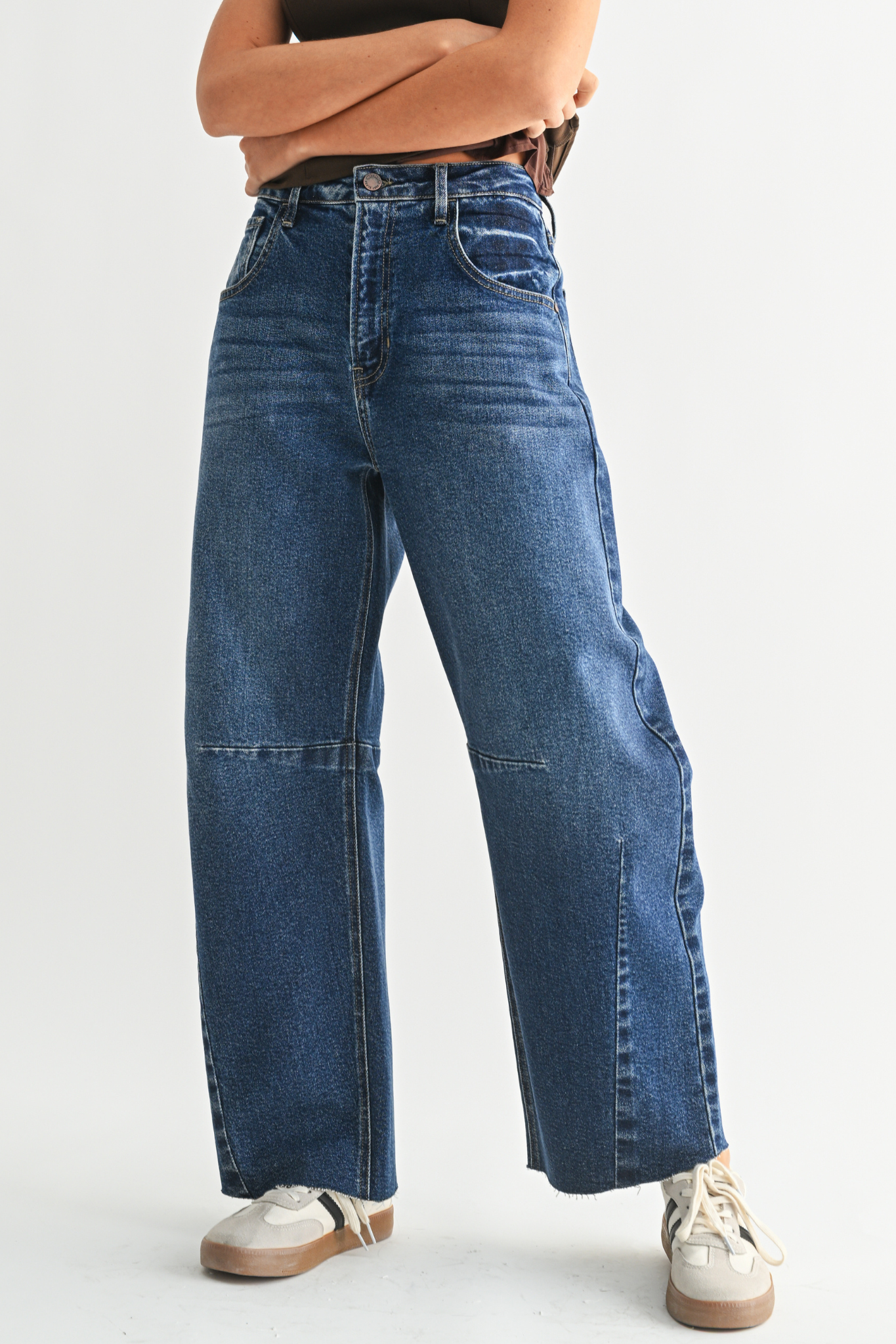 Just Black Denim | Billie Barrel Jeans | Sweetest Stitch