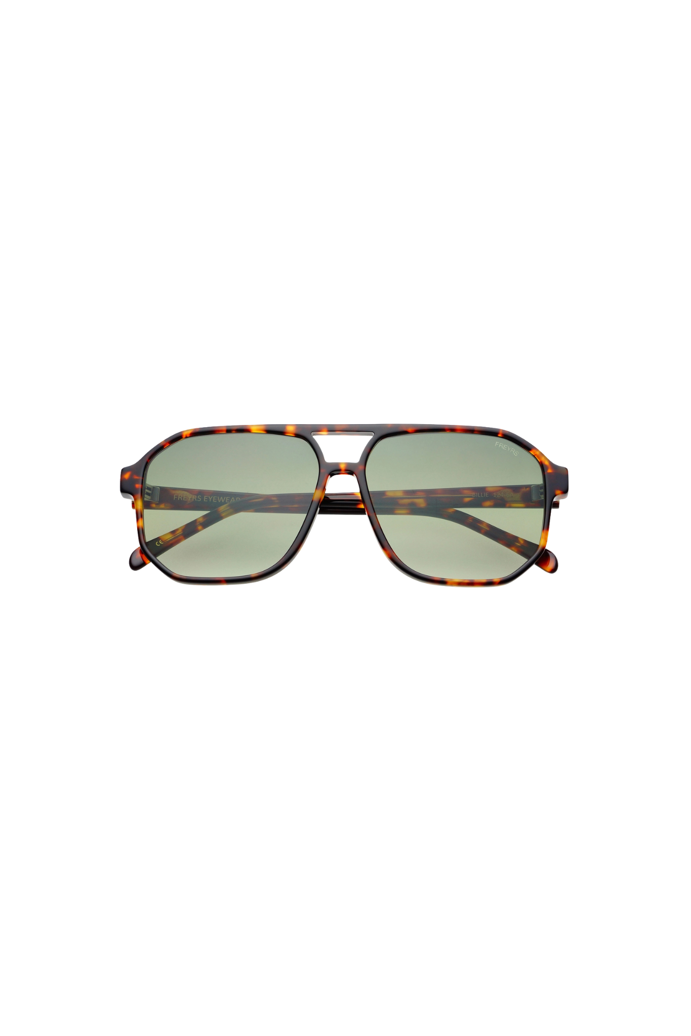 Freyrs | Billie Sunglasses - Tortoise/Green | Sweetest Stitch Boutique