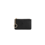Melie Bianco | Lupe Card Case Wallet - Black | Sweetest Stitch