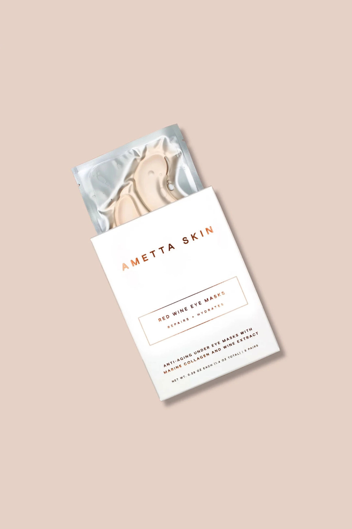 Ametta Skin | Red Wine Eye Masks | Sweetest Stitch Boutique