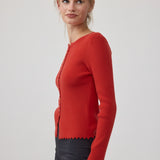 Raisonnel | Ashleigh Slim Fit Ribbed Cardigan | Sweetest Stitch Boutique
