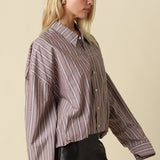 Olivaceous | Austin Stripe Shirt | Sweetest Stitch Boutique Richmond