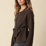 Olivaceous | Meg Belted Sweater | Sweetest Stitch Boutique Richmond