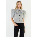 THML | Freya Button Front Jacket | Sweetest Stitch Boutique Richmond