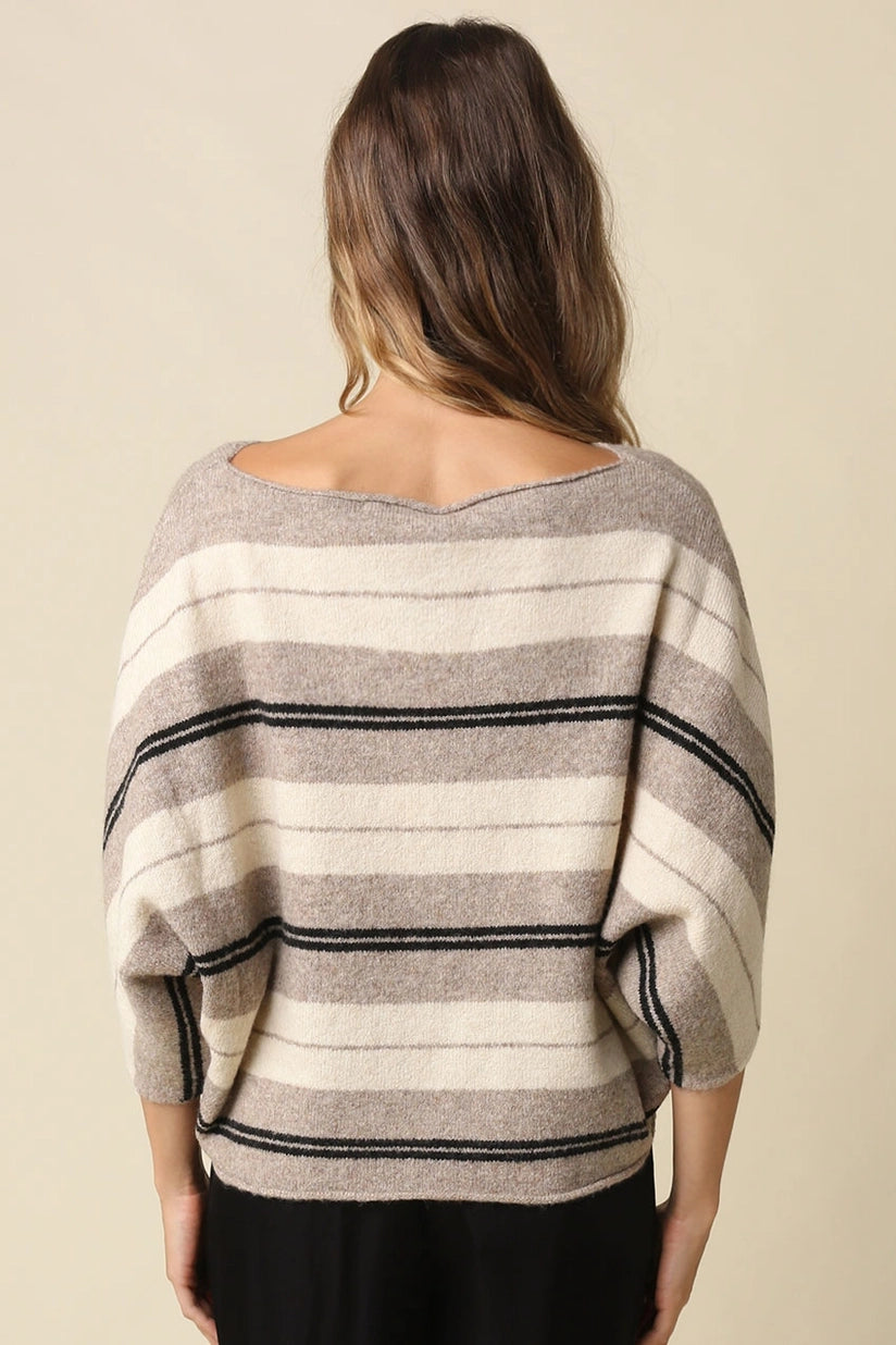 Olivaceous | Veda Stripe Top | Sweetest Stitch Boutique Richmond VA