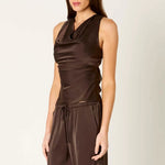 NIA | Cosimo Sleeveless Cowl Neck Top | Sweetest Stitch Boutique