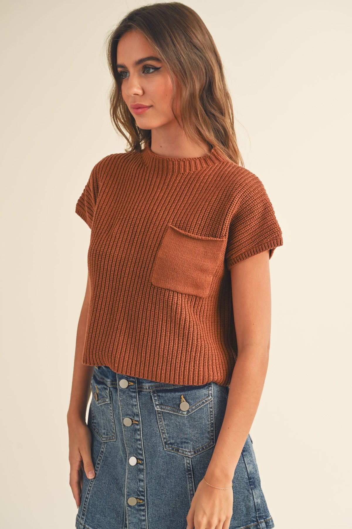 Miou Muse | Knit Sleeveless Top | Sweetest Stitch Online Boutique