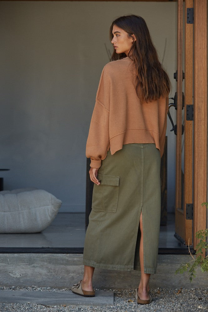 By Together | Leda Pullover Camel | Sweetest Stitch Boutique