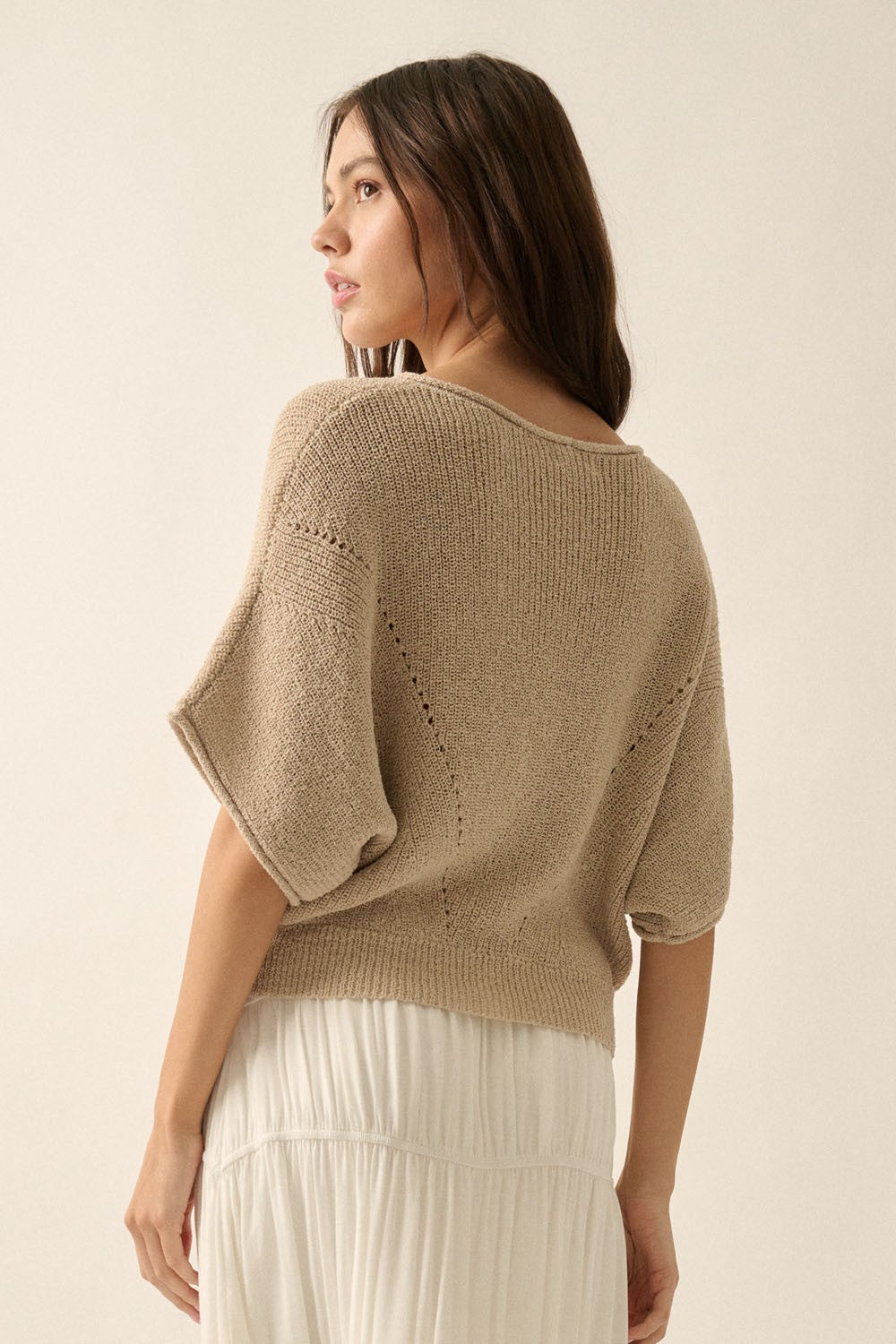 SWEETEST MOMENT WOVEN TOP
