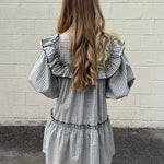 Olivaceous | Lora Puff Sleeve Gingham Mini Dress | Sweetest Stitch